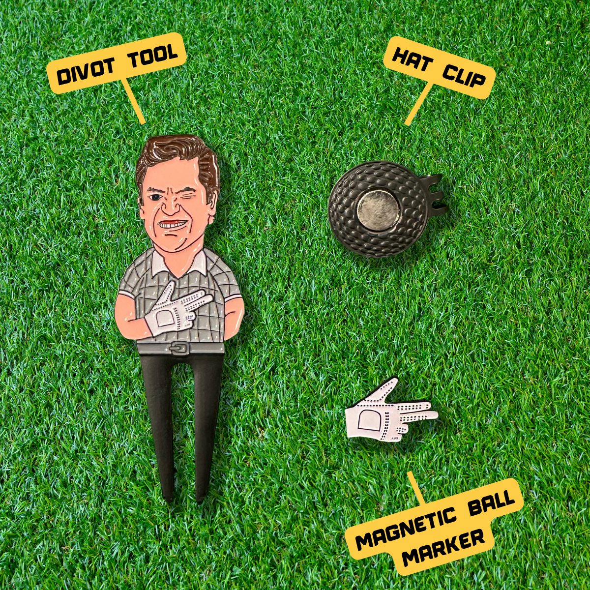 Shooter Divot Tool and Ball Marker Set