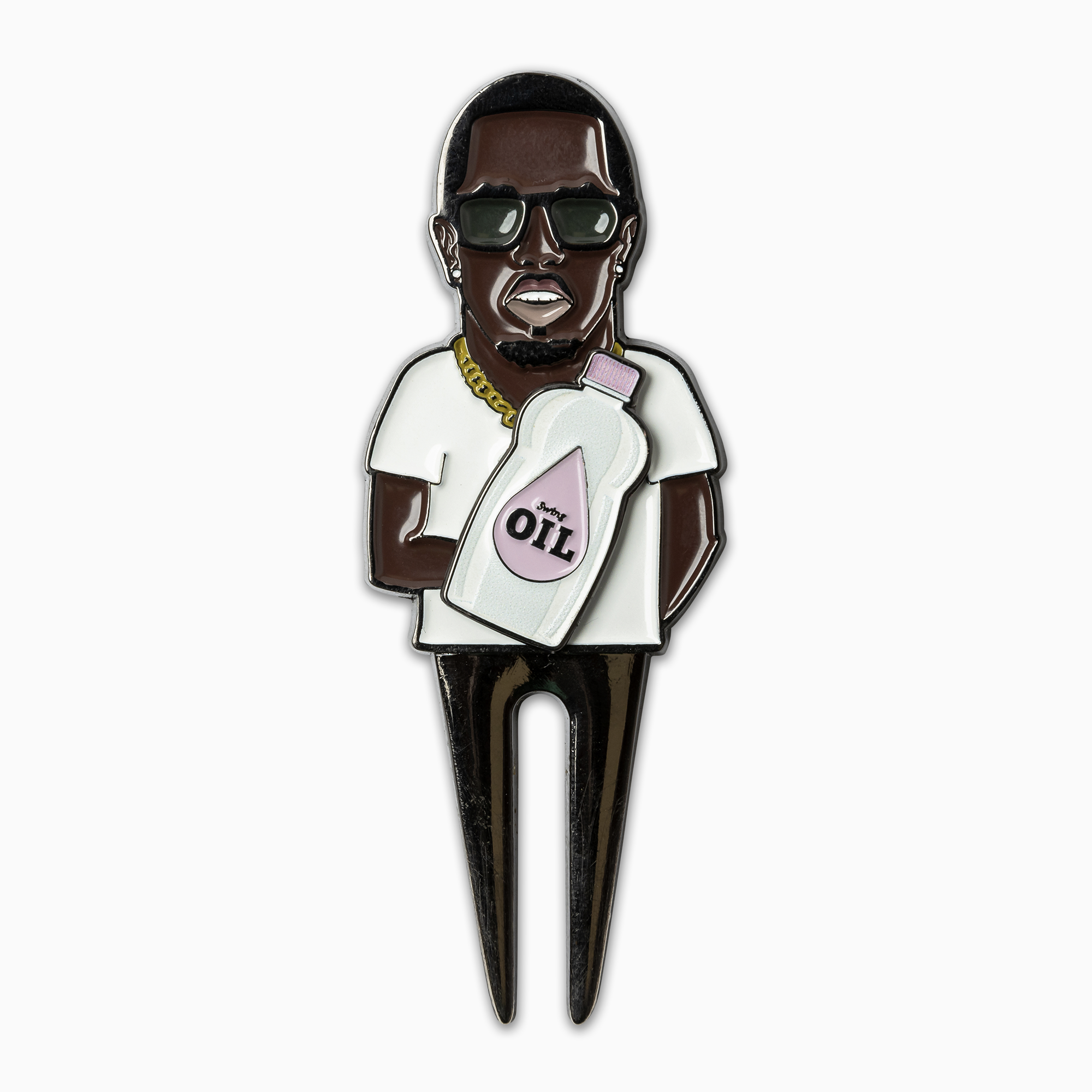 Swing Oil Divot Tool and Magnetic Ball Marker