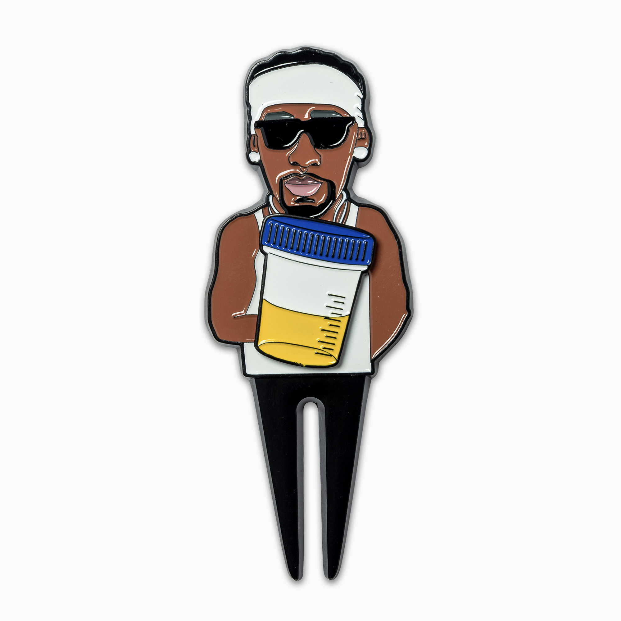 Urine Sample Divot Tool and Magnetic Ball Marker