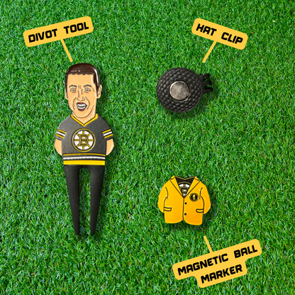 Happy Divot Tool and Ball Marker Set