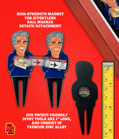 Private Island Divot Tool and Magnetic Ball Marker