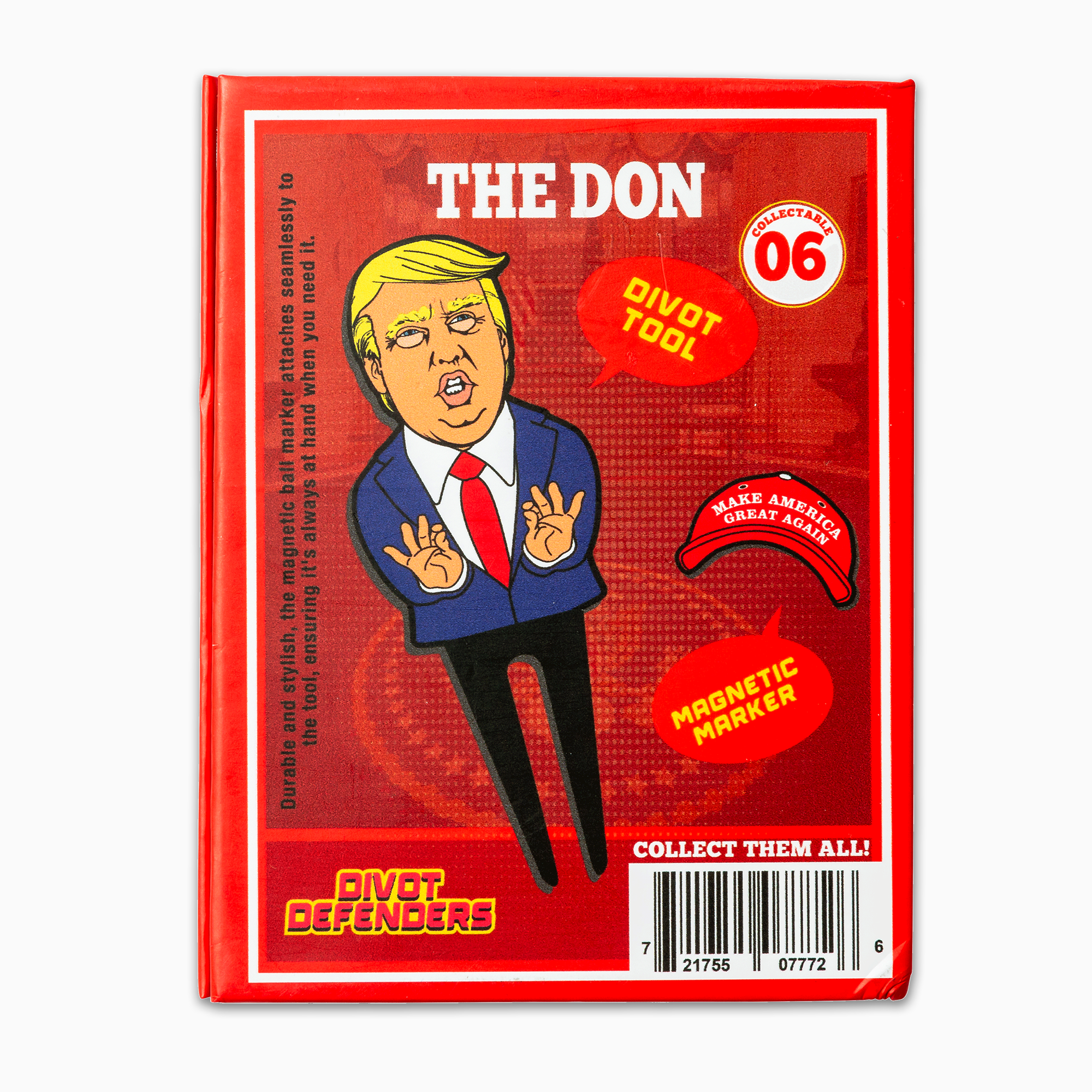 Trump "Don" Golf Divot Tool and Magnetic Ball Marker