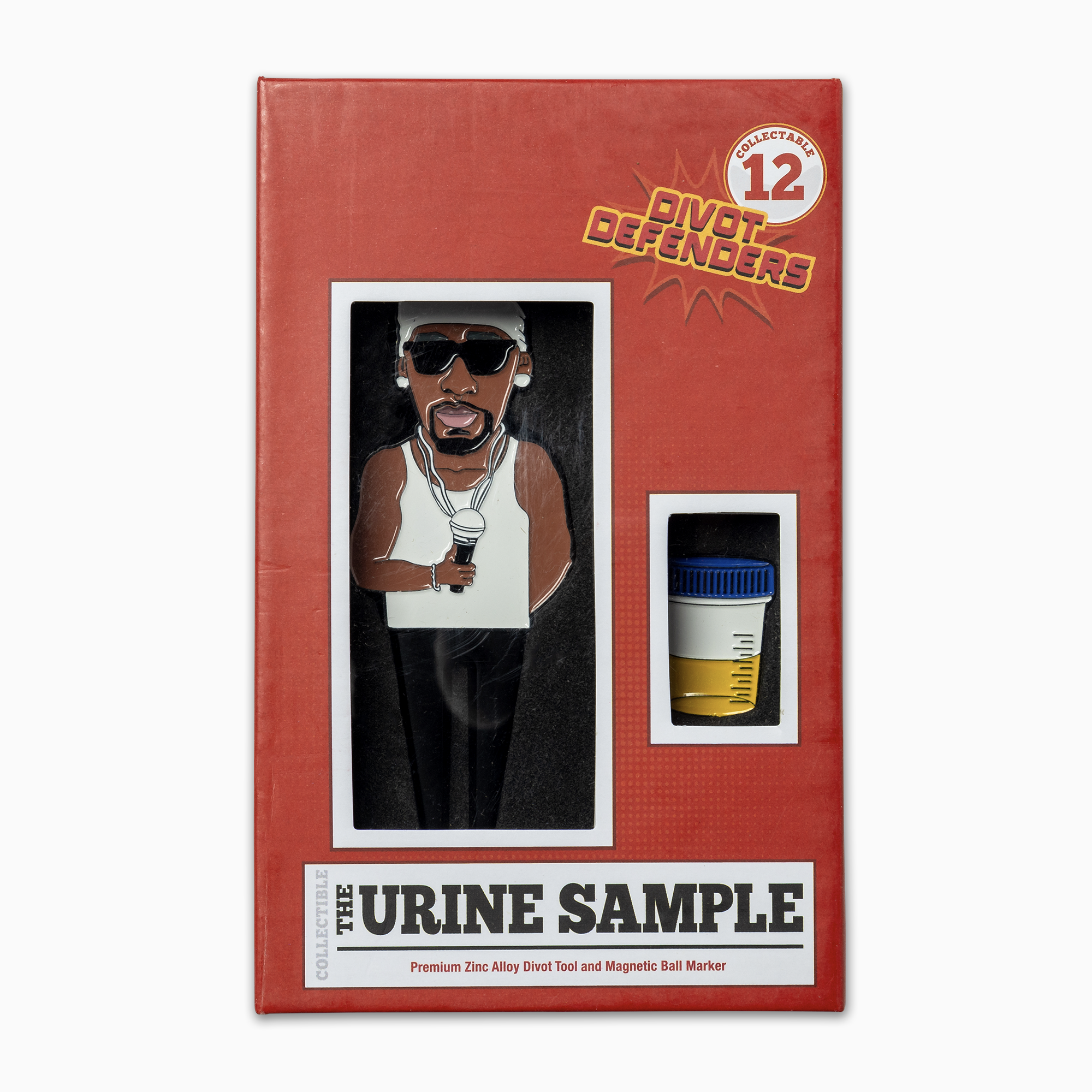 Urine Sample Divot Tool and Magnetic Ball Marker