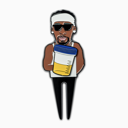 Urine Sample Divot Tool and Magnetic Ball Marker