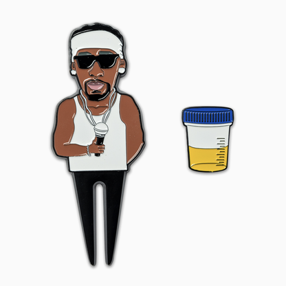 Urine Sample Divot Tool and Magnetic Ball Marker