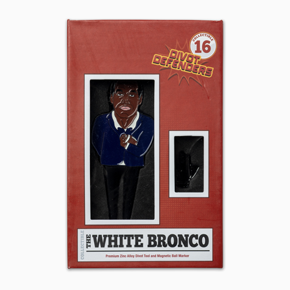 White Bronco Divot Tool and Magnetic Ball Marker