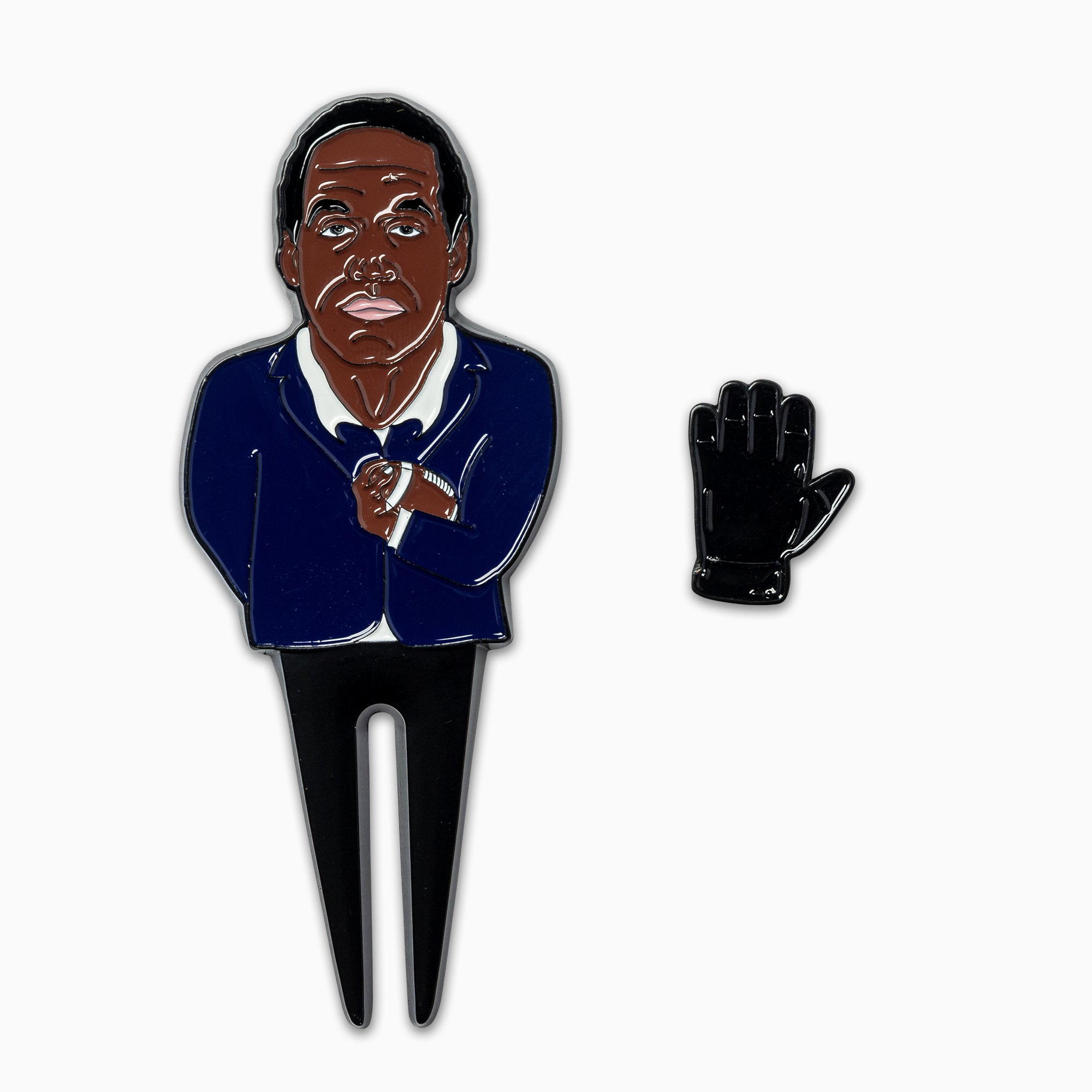 White Bronco Divot Tool and Magnetic Ball Marker